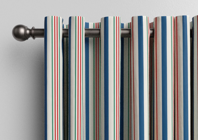 The British Stripe Co. George, Liverpool No.1 - Made to Measure Curtains - Image 12